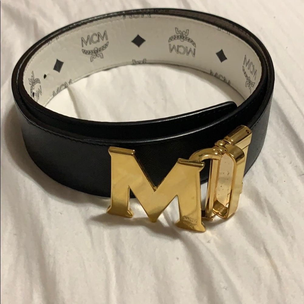 Authentic Men's MCM belt